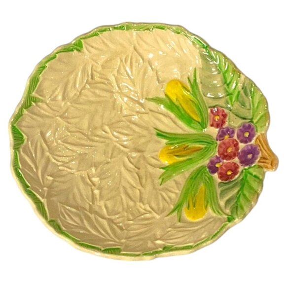 Vintage Wade Heath Trinket Dish 7" and Wade Bramble Pin Dish 5" - Picture 2 of 9